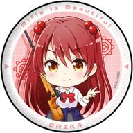 【中古】バッジ・ピンズ 姪浜エリカ 「ライフル・イズ・ビューティフル ブラインド缶バッジ ミニキャラ 01」画像