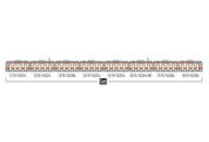 【中古】鉄道線路ひな型 1/150 E231-0系 通い路面電車 武蔵野線 8両仕掛ける [98649]