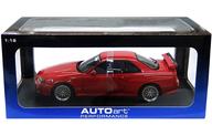 【中古】ミニカー 1/18 NISSAN SKYLINE R34 GTR 1999(レッド) 「PERFORMANCE」 [77309]｜ネットショップ駿河屋　店 27,600円