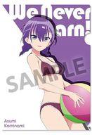 【中古】クリアファイル 小美浪あすみ(水着ver.) 描き下ろしA4クリアファイル 「ぼくたちは勉強ができない!」画像