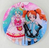 【中古】置き時計・壁掛け時計 ミク＆いちか アクリルクロック 「キラキラ☆プリキュアアラモード」 プリティストア限定画像