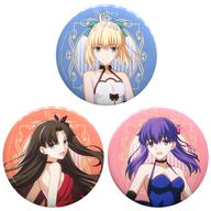 【中古】バッジ・ピンズ セイバー＆遠坂凛＆間桐桜(等身) ビッグ缶バッジ3個セット 「なか卯×Fate/stay night 15th Celebration Project」 ゼンショーネットストア限定 9,285円