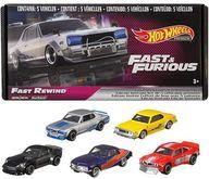 【中古】ミニカー 1/64 Hot Wheels ワイルド・迅速さ 割り増し金ボックス席 5台仕掛ける - FAST REWIND [GRB02] 乗り物のおもちゃ-おもちゃ-ミニカー・トイカー