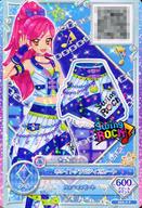 【中古】アイカツDCD/P/スカート/クール/Swing ROCK/「アイカツオンパレード! 公式ファンブック STORY1」付録 ODZ-5[P]：ホワイトグラビティスカート/音城セイラ画像