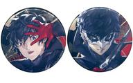 【中古】バッジ・ピンズ 主人公2 メタル風缶バッチ2個セット 「コレクション ペルソナ5 ザ・ロイヤル」 D-2賞