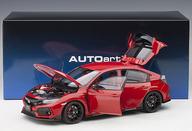 【中古】ミニカー 1/18 ホンダ シビック タイプR FK8 2017 (フレームレッド) 「オートアート・コンポジットモデルシリーズ」 [73268]｜ネットショップ駿河屋　店