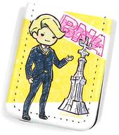 【中古】ノート・メモ帳 アラン・シルヴァスタ グラフアートデザイン レザーフセンブック03 「『BNA ビー・エヌ・エー』の世界展〜TRIGGERのDNA〜 in 渋谷マルイ」画像