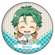 【中古】バッジ・ピンズ 鷹梁ミナト 「缶バッジ KING OF PRISM -Shiny Seven Stars- 15.テーブルver. フォトきゃら」画像