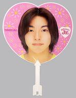 楽天市場 中古 うちわ 屋良朝幸 ジャニーズjr ハート型うちわ ピンク 花柄 ネットショップ駿河屋 楽天市場店