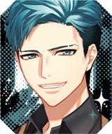 【中古】バッジ・ピンズ(キャラクター) 諏宮篠宗 ジュエルメタルバッジ 「1月と7月くじ DYNAMIC CHORD」 くじ購入特典画像