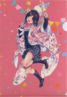 【中古】クリアファイル 関谷なる(ハナヤマタ) A4クリアファイル 「まんがタイムきらら展×アトレ秋葉原」画像