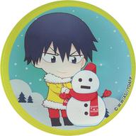 【中古】バッジ・ピンズ 今泉俊輔 「弱虫ペダル カフェ 〜コミックス68巻＋68.5巻＋放課後ペダル8巻同時発売＆映画『弱虫ペダル』公開記念イベント〜 弱虫ペダル GLORY LINE ふぉーちゅん☆アクリルバッジ 冬の雪あそび ミニキャラver.」画像