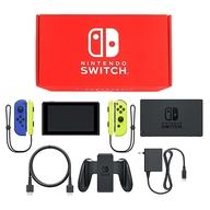 【中古】ニンテンドースイッチハード Nintendo Switch本体 カラーカスタマイズ [2019年8月モデル]/Joy-Con(L)ブルー(R)ネオンイエロー/Joy-Conストラップ：ネオンイエロー