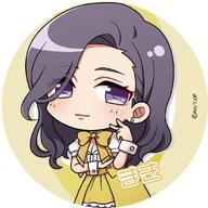 【中古】バッジ・ピンズ 伯方眞妃 「推しが武道館いってくれたら死ぬ ちゃいキャラ トレーディング缶バッジ」画像