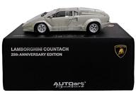 【中古】ミニカー 1/18 ランボルギーニ カウンタック 25th記念日 (しろがね色) 「シグネチャーシリーズ」 [74536]