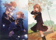 【中古】クリアファイル メインビジュアル＆佐伯沙弥香 A4クリアファイルセット(2枚組) 「朗読劇 やがて君になる 佐伯沙弥香について」画像