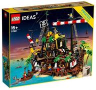 【中古】手あそび LEGO 赤ひげ旗がしらのパイレーツ島 「レゴ アイデア」 21322 レゴストア制限事項