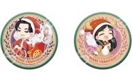 【中古】バッジ・ピンズ 大助＆鈴江 クリスマスver. 缶バッジセット(2個組) 「富豪刑事 Balance：UNLIMITED」画像