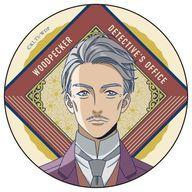 【中古】バッジ・ピンズ 夏目漱石 カンバッジ 「啄木鳥探偵處」画像