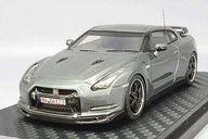 【中古】ミニカー 1/43 Nissan GT-R SpecV R35 Nurburgring Test(薄墨色) [8415]