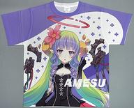 中古 衣類 アメス フルグラフィックtシャツ パープル メンズlサイズ プリンセスコネクト Re Dive In Animate Onlyshop 21 Runawayapricot Com