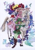 【中古】クリアファイル ランカ・リー＆シェリル・ノーム＆サファイア A4クリアファイル 「マクロスF×リボンの騎士」 MACROSS：THE ART 1982-2018グッズ画像