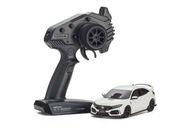 【中古】ラジコン 1/27 Honda シビック 手合いR(チャンピオンシップ白いこと) 小母さん書き割り 「ミニッツレーサーシリーズ 」2.4GHz遣りくち  [32424W]