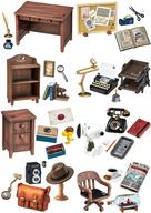 【中古】トレーディングフィギュア 全8種セット 「ぷちサンプルシリーズ Snoopy’s VINTAGE WRITING ROOM」