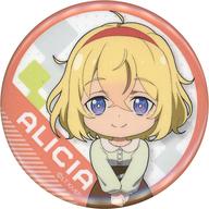 【中古】バッジ・ピンズ アリシア(名前あり) 「究極進化したフルダイブRPGが現実よりもクソゲーだったら ミュージアム ゲームショップ如月出張店 in AKIHABARAゲーマーズ本店 トレーディング缶バッジ」画像