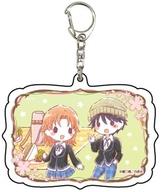 楽天市場 中古 雑貨 原田美咲 安藤翼 学園アリス アクリルキーホルダー 01 お花見ver グラフアートデザイン ネットショップ駿河屋 楽天市場店