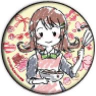 【中古】バッジ・ピンズ まつ 「学園BASARA 缶バッジ 06.バレンタインver. グラフアートデザイン」画像