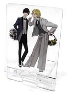 【中古】スマホ・モバイルスタンド(アクリル) じゃのめ先生イラスト アクリルスマホスタンド 「黄昏アウトフォーカス」 BLアワード2020受賞記念グッズ