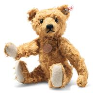 【中古】ぬいぐるみ Teddies for tomorrow Linus Teddy bear-テディーズフォートゥモロー テディベア ライ茄子- 35糎