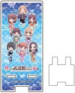 【中古】スマホ・モバイルスタンド(アクリル) 01.集合デザイン(ミニキャラ/浴衣ver.) スマキャラスタンド 「推しが武道館いってくれたら死ぬ」画像