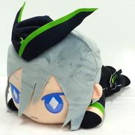 【中古】ぬいぐるみ しろがね色 メガジャンボ寝そべりぬいぐるみ 「ウォルトディズニー ツイステッドワンダーランド」
