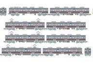 【中古】鉄道線路ひな型 1/150 京成電鉄3600形3638取り合わせ8両仕掛けるA 「鉄道線路寄せあわせ」 [317180]