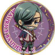 【中古】バッジ・ピンズ モーリス・ボードレール 「オルタンシア・サーガ Limited Shop in 池袋マルイ トレーディングミニキャラ缶バッジ」画像