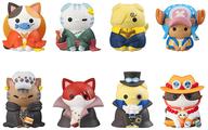 【中古】トレーディングフィギュア 全8種セット 「MEGA CAT PROJECT ワンピース ニャンピースニャーン!海賊王におれはなるニャン!」