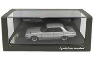 【中古】ミニカー 1/43 Nissan Skyline 2000 GT-EL C211 Watanabe Wheel (シルバー) [IG0325]