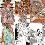 【中古】ポストカード 第二集 ポストカードセット(6枚) 「十二国記」画像