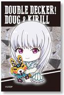 【中古】バッジ・ピンズ(キャラクター) ユリ・フジシロ ぎゅぎゅっとBIGスクエア缶バッチ 「DOUBLE DECKER! ダグ＆キリル」画像
