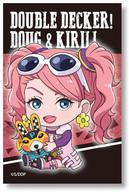 【中古】バッジ・ピンズ(キャラクター) ディーナ・デル・リオ ぎゅぎゅっとBIGスクエア缶バッチ 「DOUBLE DECKER! ダグ＆キリル」画像