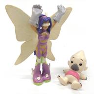 【中古】食玩 トレーディングフィギュア 4.フェアリモン＆ボコモン 「デジモンフロンティア フィギュアコレクション」画像