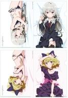 【中古】クリアファイル ソフィー/エリー 描き下ろし 抱き枕イラスト第一弾 A4クリアファイルセット(2枚組) 「となりの吸血鬼さん」画像