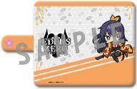 【中古】携帯ジャケット・カバー デザインE(ホムラ) 手帳型スマホケース(マルチL) 「EDENS ZERO」画像
