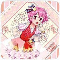 【中古】マグカップ・湯のみ レオナ・ウェスト コースター 「アイドルランドプリパラ WEBくじ Let’s Go! IDOL LAND!!」 購入特典-7画像