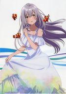 【中古】クリアファイル 月白瞳美 A4クリアファイル 「凪のあすから×色づく世界の明日から×白い砂のアクアトープ コラボ展 〜海の色を巡りに〜」 グッズ購入特典画像