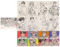 【中古】ポストカード 集合 WIT STUDIO 描き下ろしポストカードセット3 「進撃の巨人」