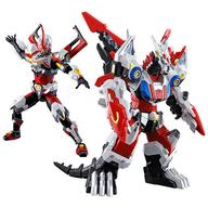 【中古】食玩 プラモデル ミニプラ 全界合体シリーズPB ハカイジュウオー＆勇動 ハカイザー プレミアムバンダイ限定