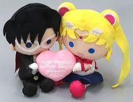 【中古】ぬいぐるみ 乗り組み員お月さま＆ブラックタイ見せ掛け 有りの実ぬいぐるみ 「美少女下士官兵乗り組み員お月さま」 美少女下士官兵乗り組み員お月さま 総合博物館押さえる
